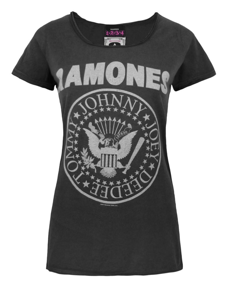 Amplified Ramones Seal Logo Women's T-Shirt