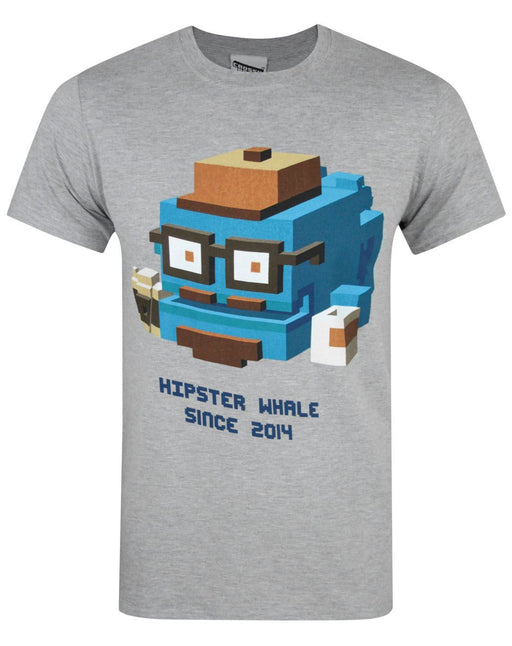 Crossy Road Hipster Whale Men's T-Shirt