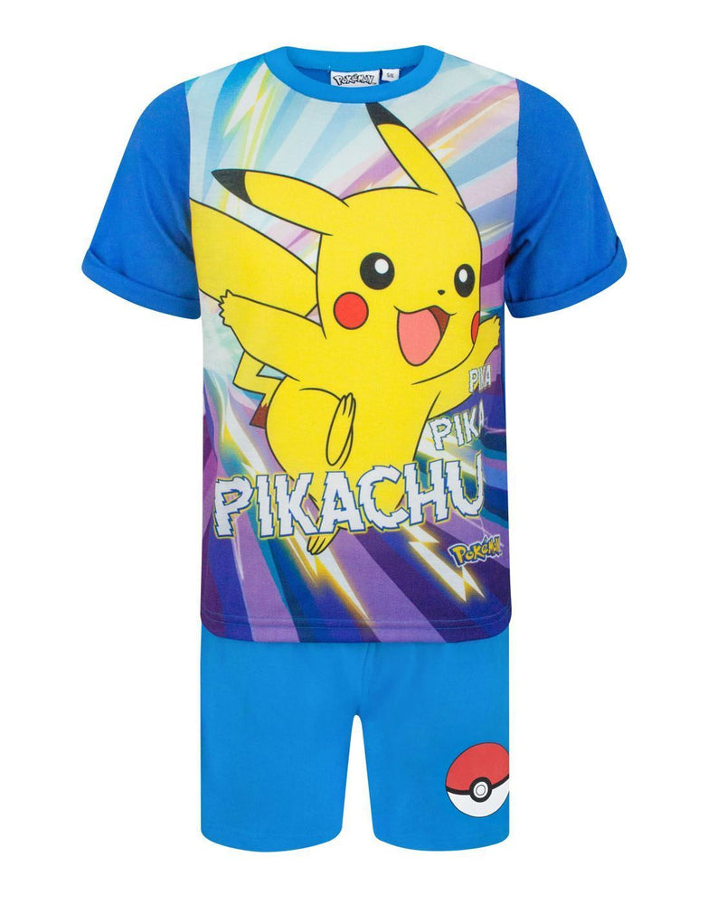 Pokemon Pikachu Boy's Short Pyjamas