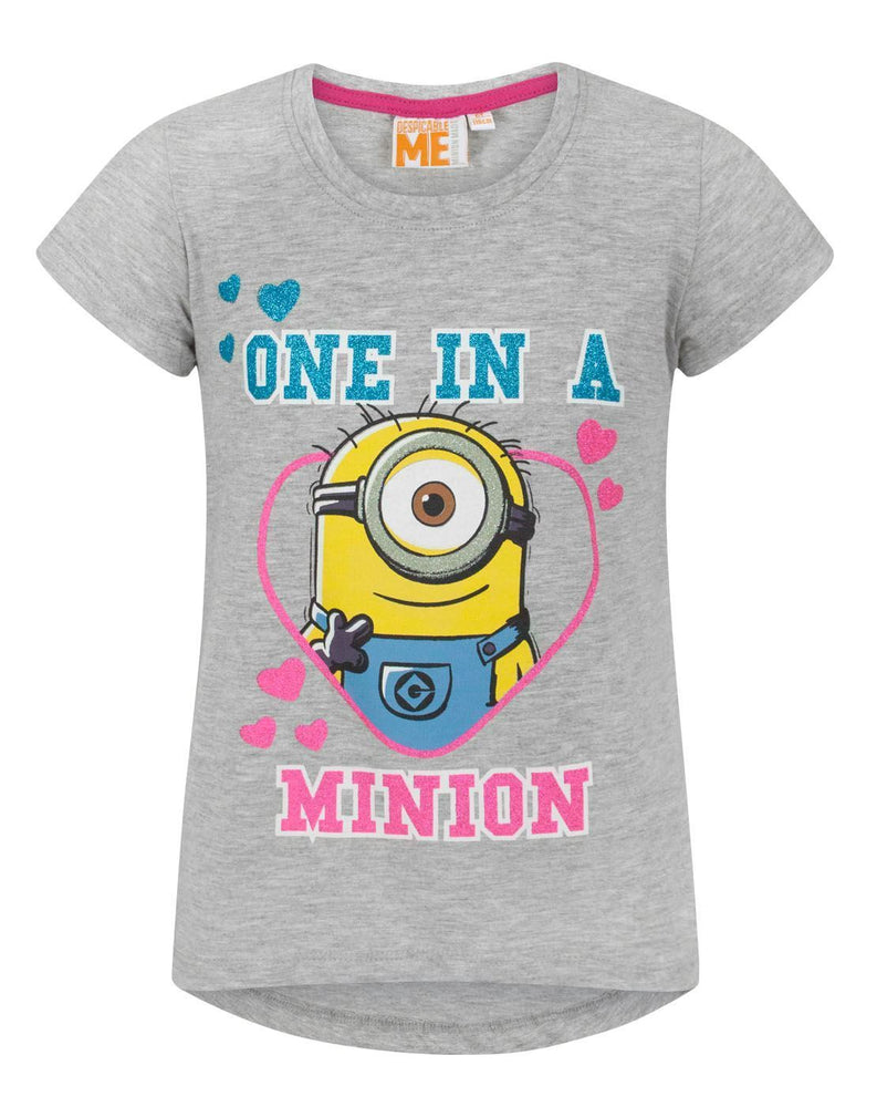 Despicable Me One In A Minion Girl's T-Shirt