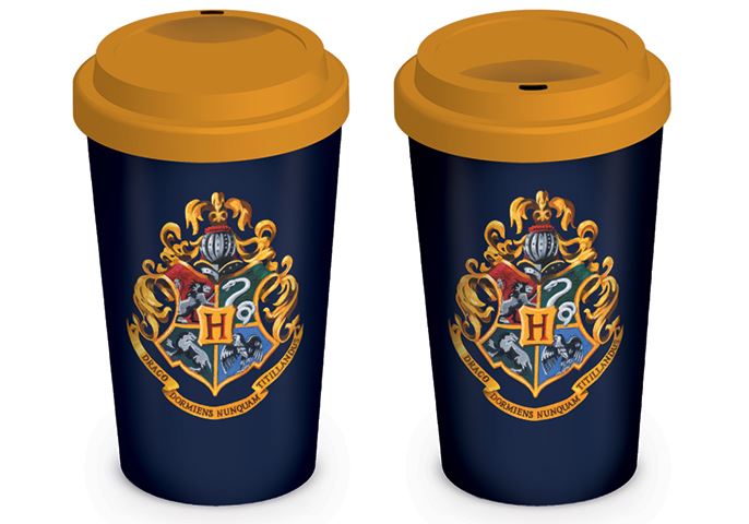 Harry Potter Hogwarts Crest Travel 12oz Mug