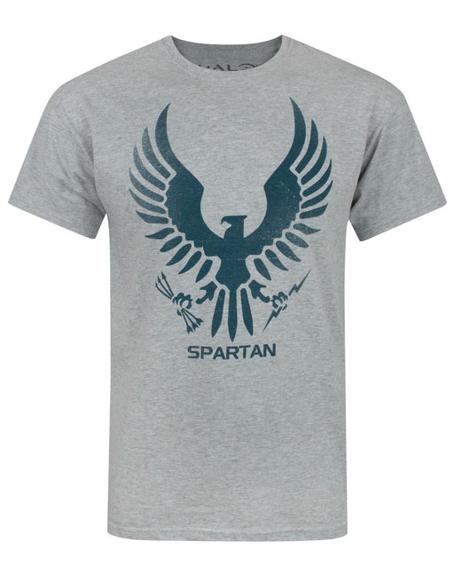 Halo 5 Spartan Logo Grey Short Sleeve Boy's T-Shirt
