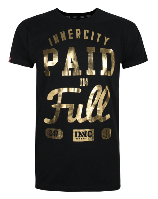 Innercity Paid In Full Foil Print Men's T-Shirt