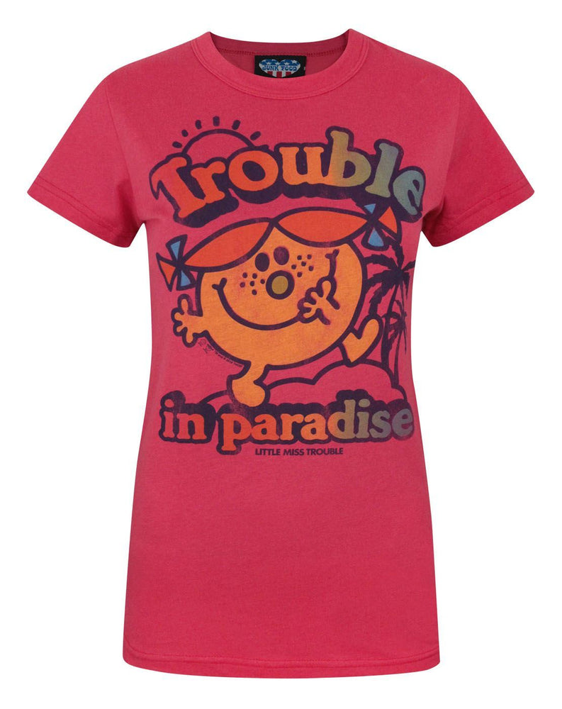 Junk Food Little Miss Trouble In Paradise Women's T-Shirt