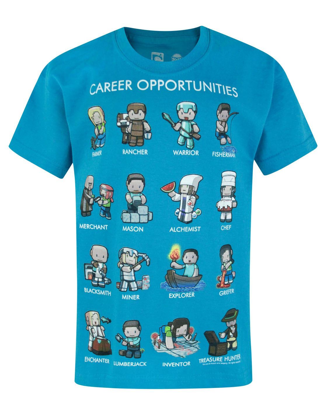 Minecraft Career Opportunities Boy's T-Shirt — Vanilla Underground