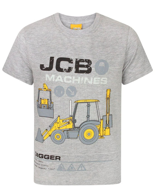 JCB Machines Digger Boy's T-Shirt