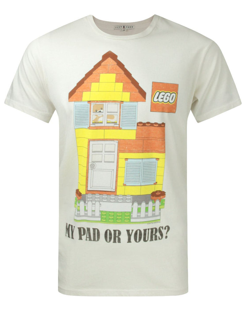 Junk Food Lego Your Pad Or Mine Men's T-Shirt