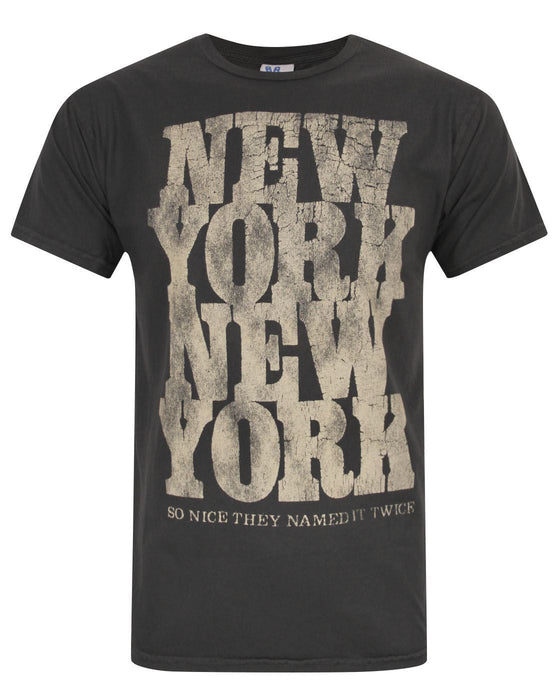 Junk Food New York So Nice They Named It Twice Men's T-Shirt