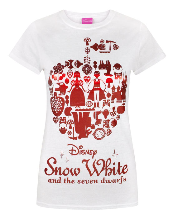 Disney Snow White Red Foil Women's T-Shirt