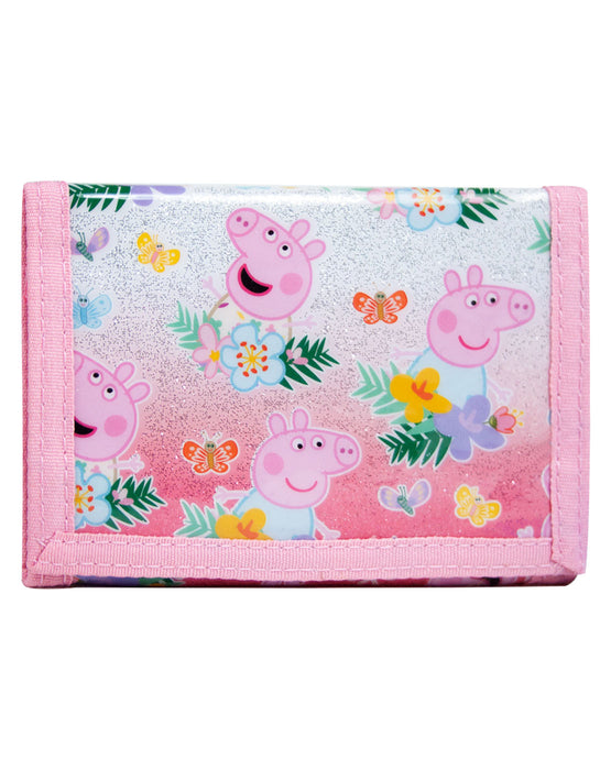 Peppa Pig All Over Print Kids Purse Wallet