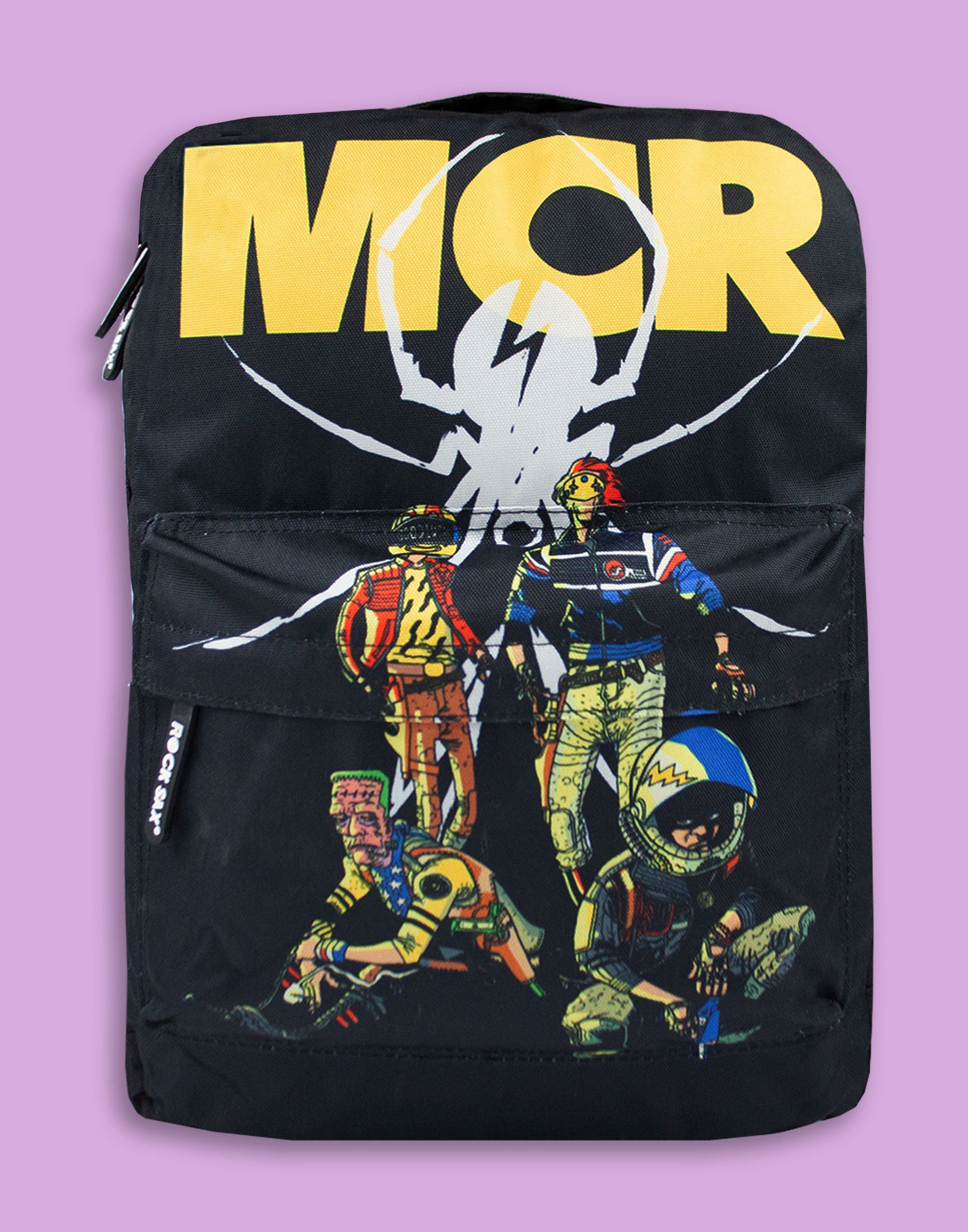 Rock Sax My Chemical Romance MCR Killjoy Classic Backpack — Vanilla ...