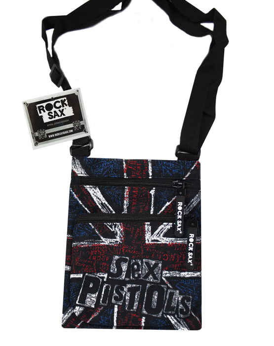Rock Sax Sex Pistols UK Flag Bodybag 