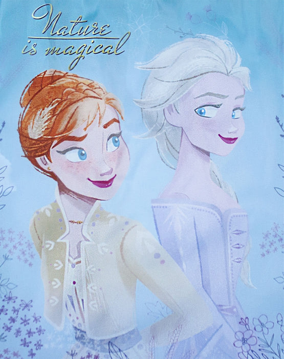 Disney Frozen 2 Anna & Elsa ""Nature Is Magical"" Drawstring Girl's Bag