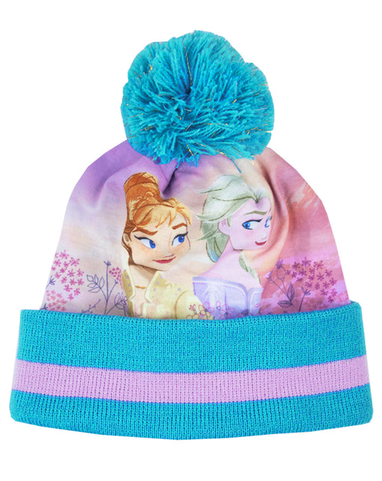 Disney Frozen 2 "Fearless By Nature" Hat, Snood And Glove Girl's Set 
