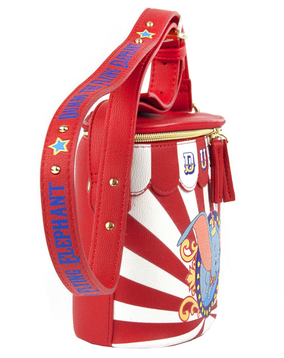 Danielle Nicole Disney Dumbo Elephant Circus Red Designer Premium Crossbody Bag