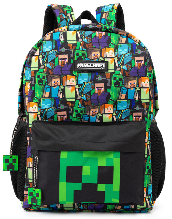 Minecraft Characters Kids Backpack — Vanilla Underground
