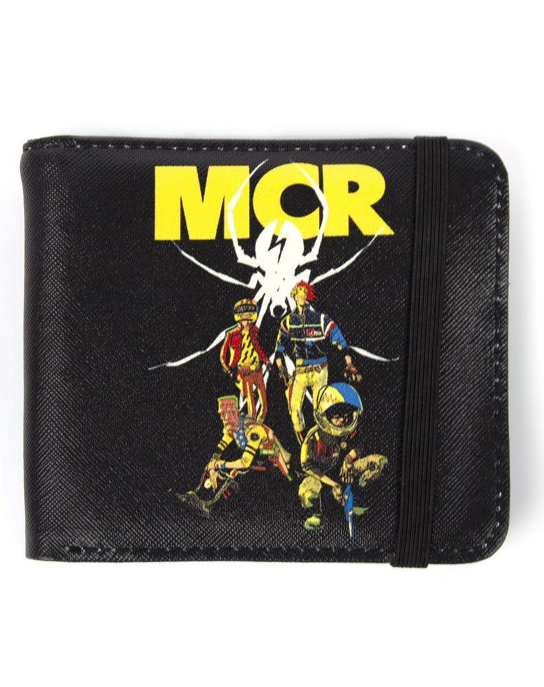 My Chemical Romance Danger Days: The True Lives of the Fabulous Killjoys 2010 Album  American Rock Band Wallet Money Holder Coins Notes Cards Official Band Merch Unisex Adults Unisex Kids Men's Women's Boys Girls 