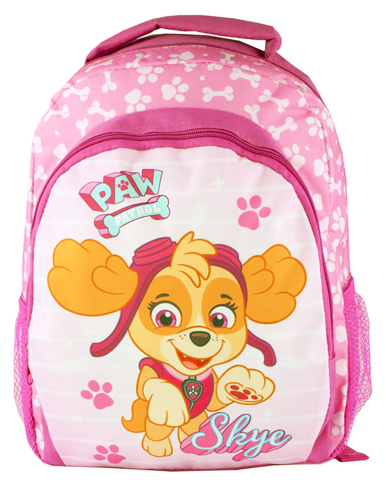 Paw Patrol Skye Pup Girl's Kid's Pink Polyester School Backpack Bag (One Size)