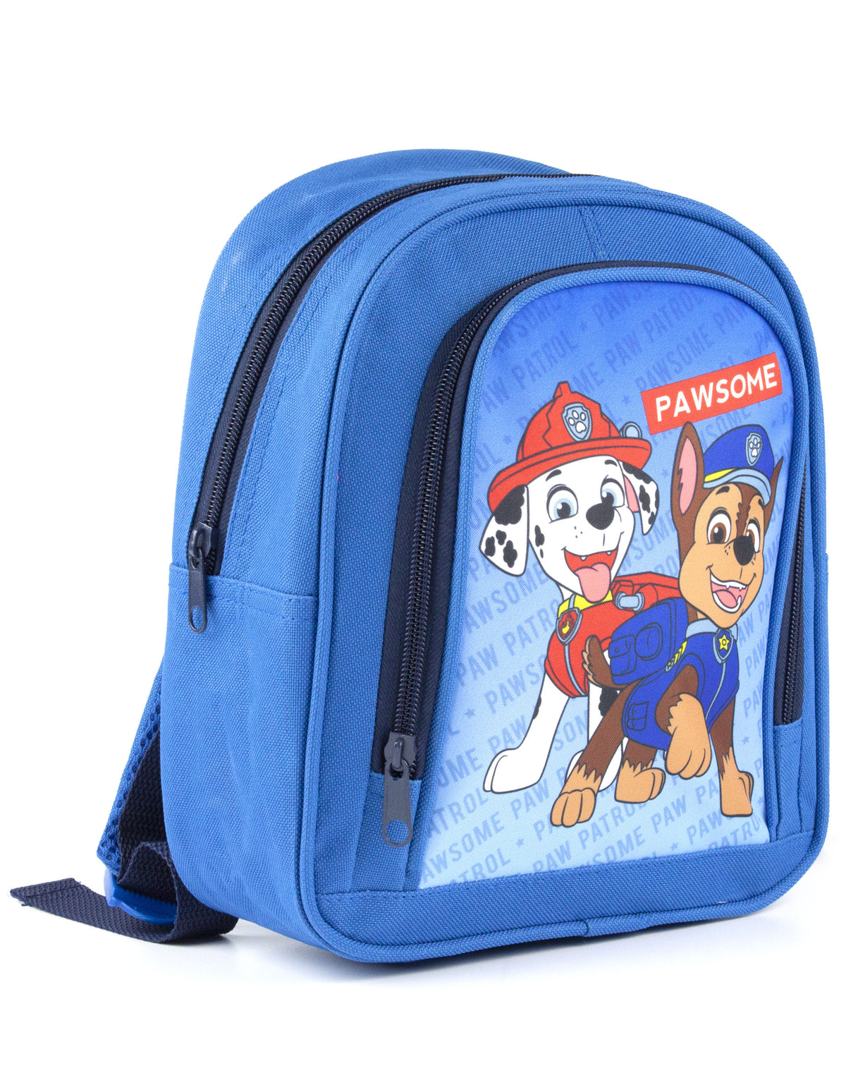 Paw Patrol Pawsome Chase Marshall Boy's Blue School Polyester Backpack ...