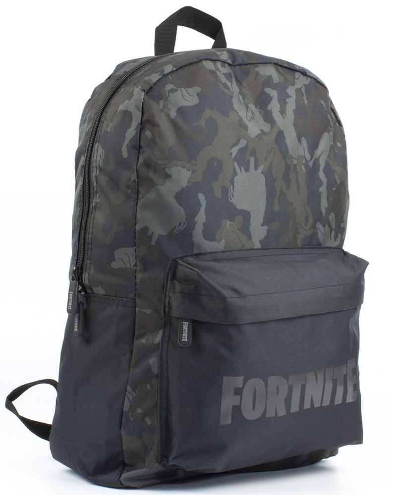 Official Fortnite Character Emote Camo Llama All Over Print Black/Khaki Backpack