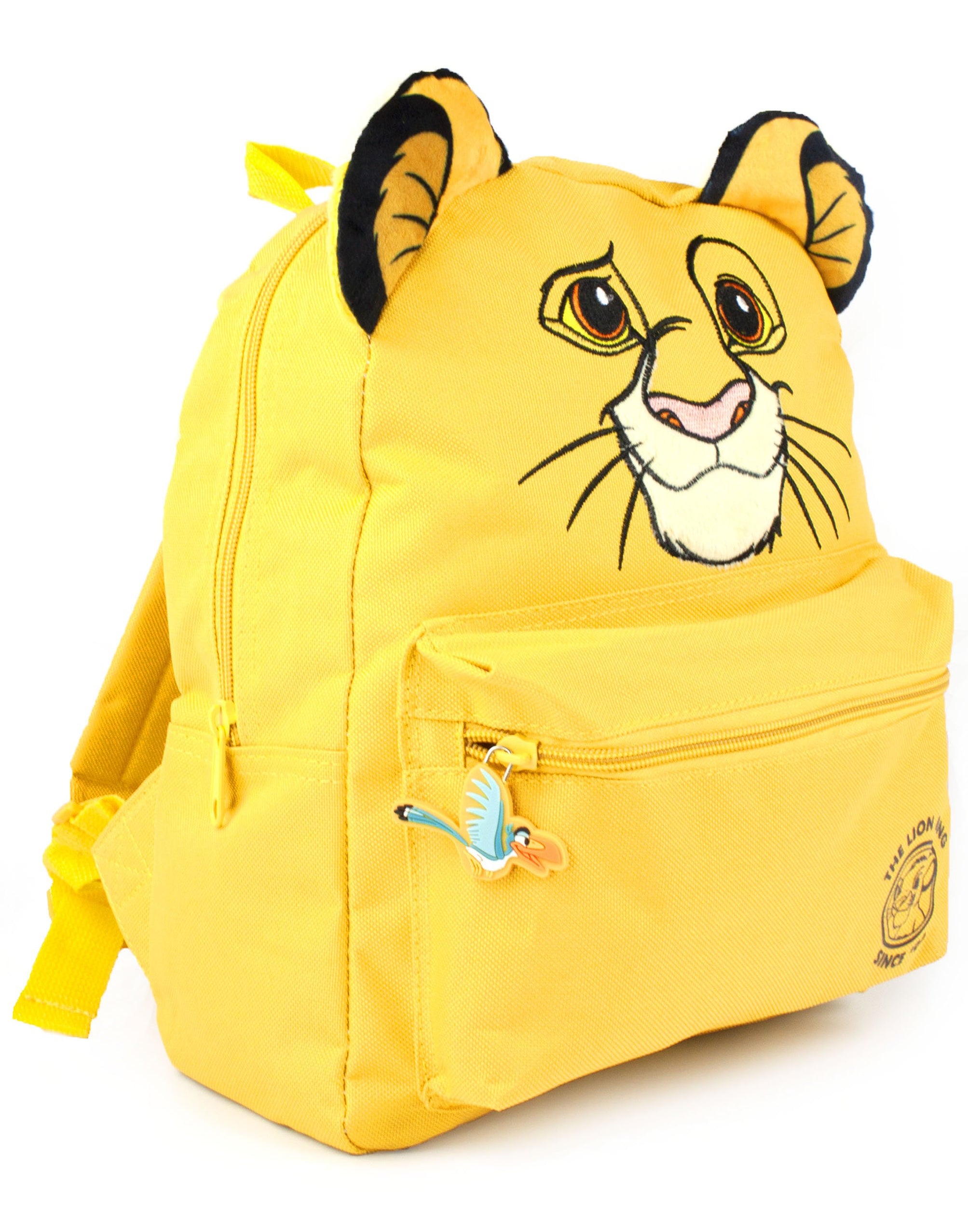 King Back Pack Disney Lion King 3D Simba Cub Face Yellow Backpack — Vanilla Underground