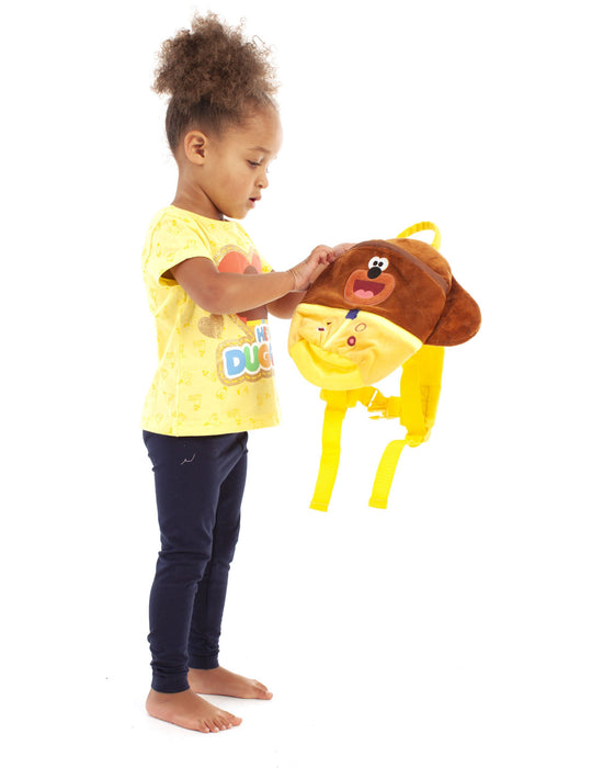 Hey Duggee Happy Dog 3D Childrens School Reins Backpack