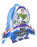 BUZZ LIGHTYEAR AND ROCKET DESIGN WITH ZIP CLOSURE - The awesome character backpack features Toy Story character Buzz in his Space Rocket, ready to take off making an awesome gift for adults & children!