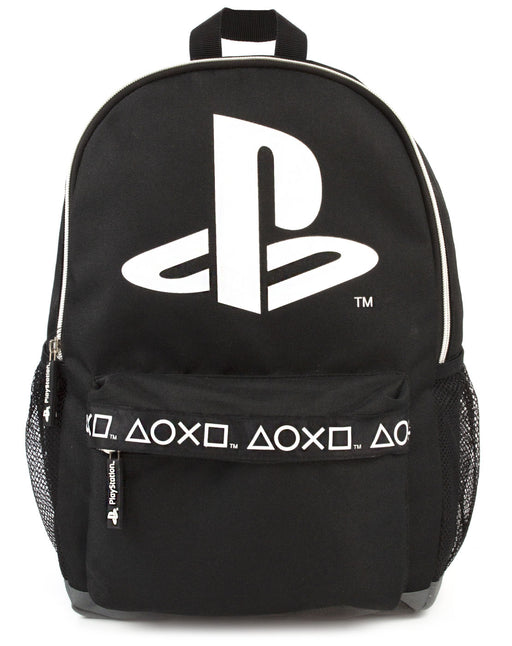 Sony Playstation Logo Black Stylish Gamer Backpack 16"
