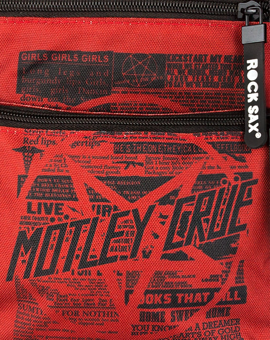 Rock Sax Motley Crue Girls Live Bodybag - Red