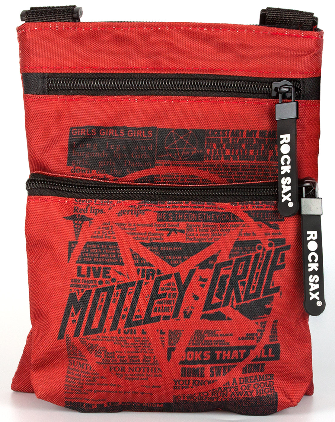 Rock Sax Motley Crue Girls Live Bodybag - Red — Vanilla Underground