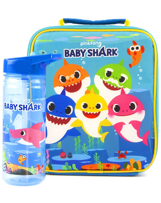 Cerda group Baby Shark Premium Lunch Bag Confetti Blue