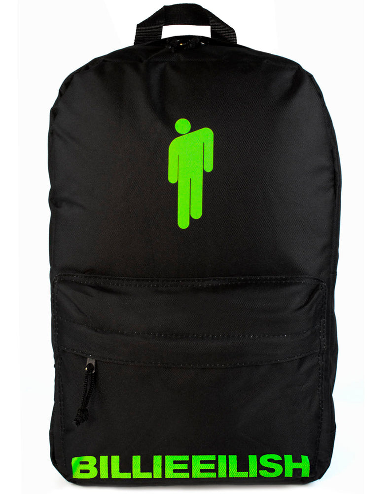 billie eilish blohsh mini backpack Billie Eilish Backpack Rock Sax Blohsh Bad Guy Music Black Rucksack Sc — Vanilla Underground