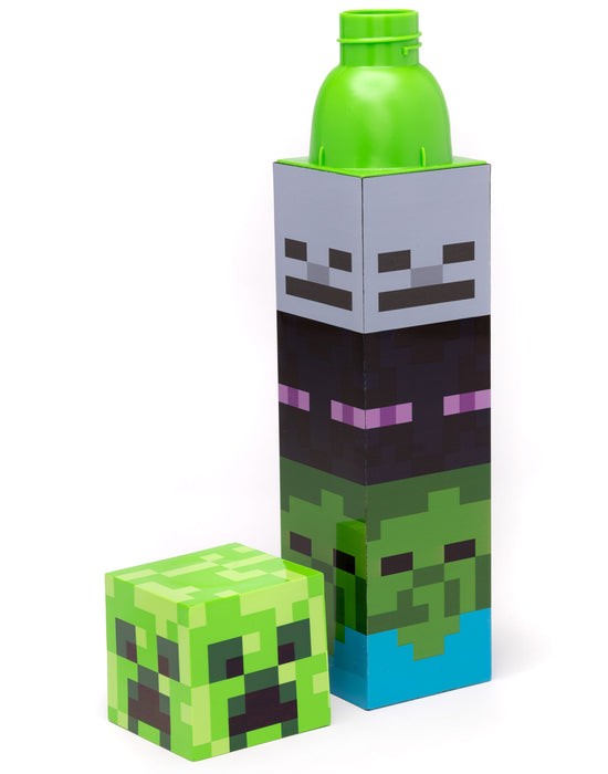  The super cool gaming bottle features the popular villains from the Mojang video game, it is an awesome gift for him and her on special occasions.