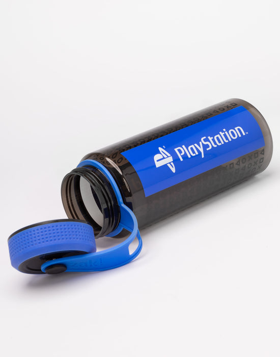  The super cool gaming bottle features the PlayStation game console logo contrasted against the blue and black bottle. It is ideal for gifting on special occasions.