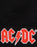 AC/DC Red Logo Band Beanie Black