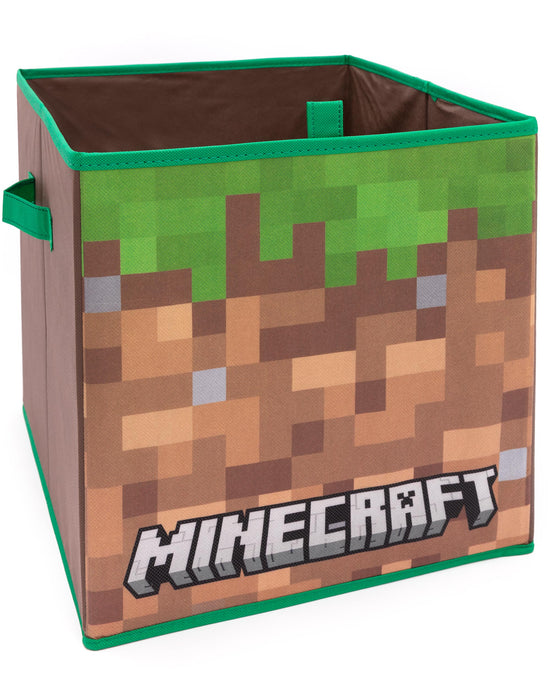 Minecraft Cube Storage Box Kids — Vanilla Underground