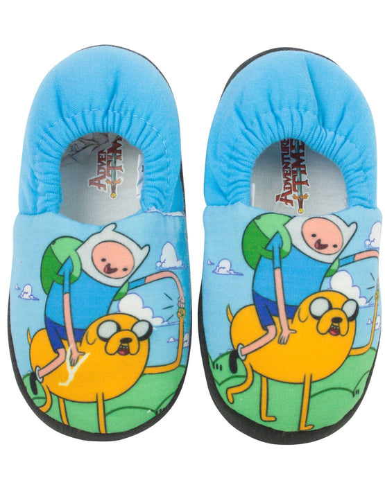 Adventure Time Finn and Jake Boy's Slippers