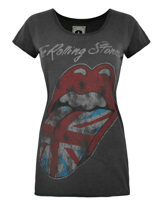 Amplified Rolling Stones UK Lick Women's T-Shirt