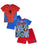 Marvel Boys Spider-Man and Avengers 2 Pack Pyjamas Bundle