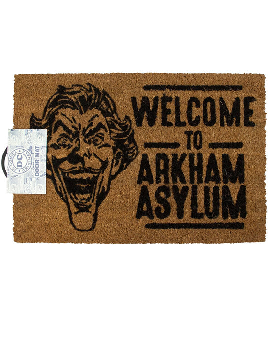 Batman The Joker Welcome To Arkham Door Mat