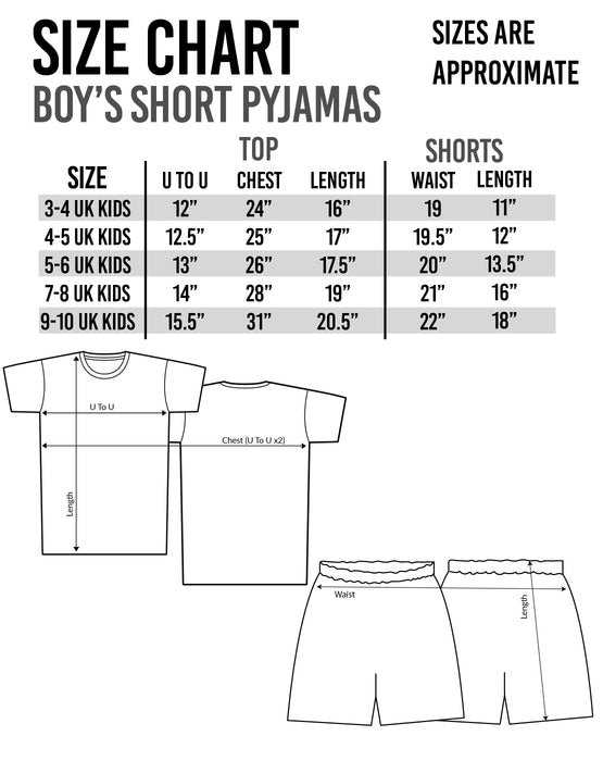 Pokemon Detective Pikachu Boy's Cotton Short Pyjamas Set Nightwear