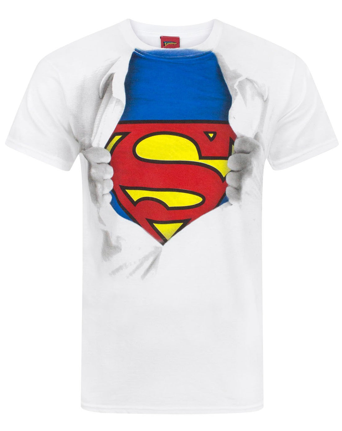 Superman Ripped Chest Men's T-Shirt — Vanilla Underground