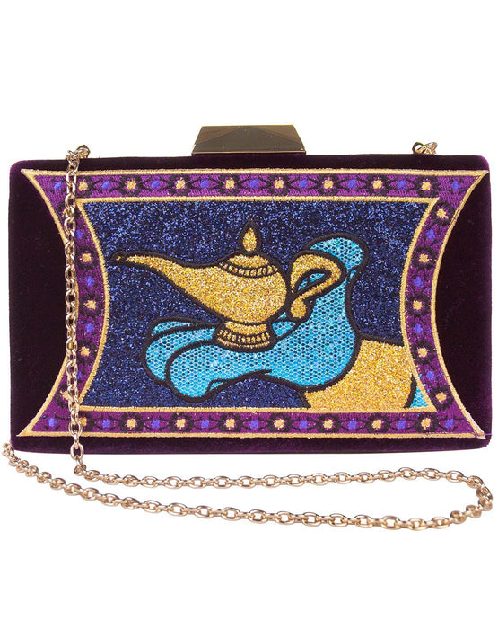 Danielle Nicole Disney Aladdin Magic Lamp Clutch Bag