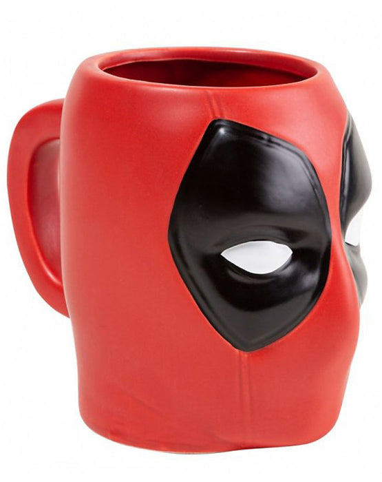 Marvel Deadpool Face 3D Mug