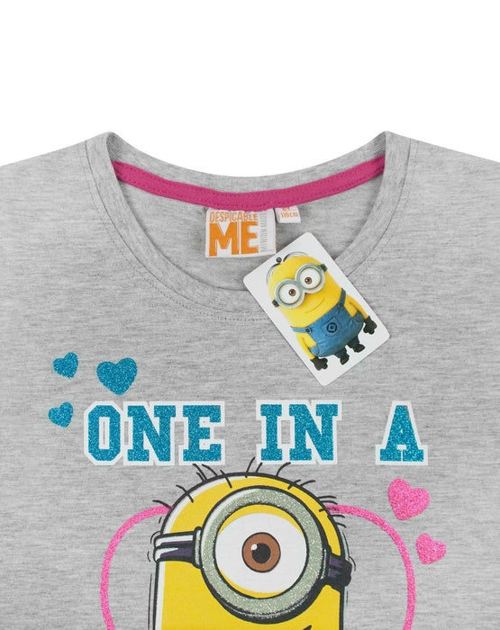 Despicable Me One In A Minion Girl's T-Shirt