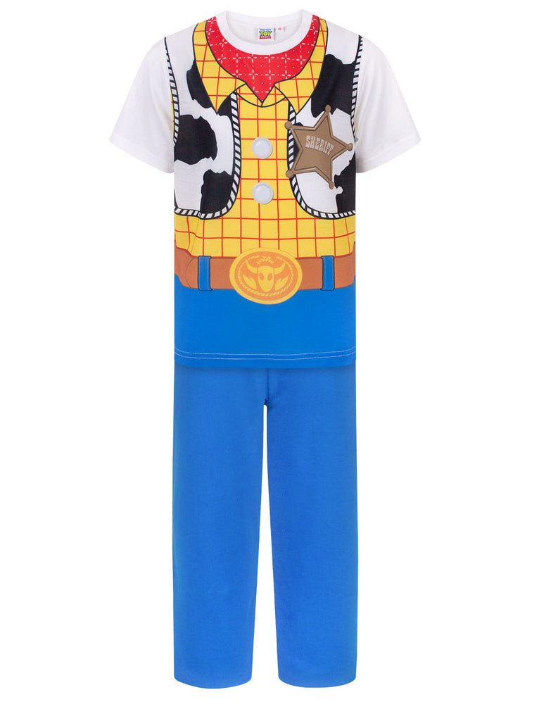 Disney Toy Story Woody Costume Kids Pyjama Nightwear Set