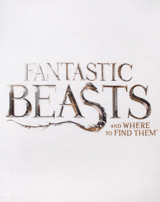 Fantastic Beasts And Where To Find Them Logo Boy's T-Shirt