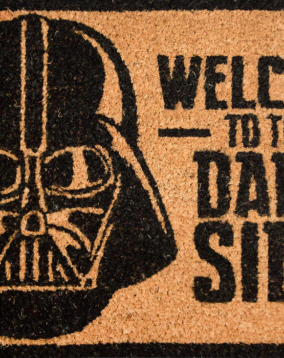 Made from sturdy durable coir material (58% PVC 42% Coconut), the Star Wars doormat for men, women, girls and boys has a high-quality feel and finish perfect for welcoming your guests or entering your home in style with Darth Vader.