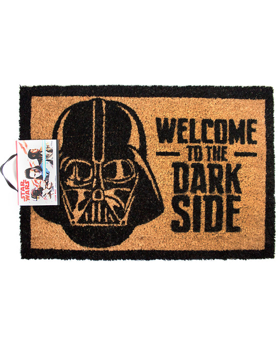  The Star Wars house mat measures 60cm by 40cm making the perfect size for your hallway. Why not freshen up your home in Darth Vader style with our super cool Star Wars house mat.