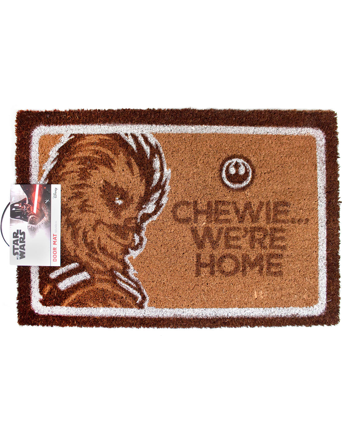 Star Wars Chewie... We're Home Door Mat | Official Merchandise ...